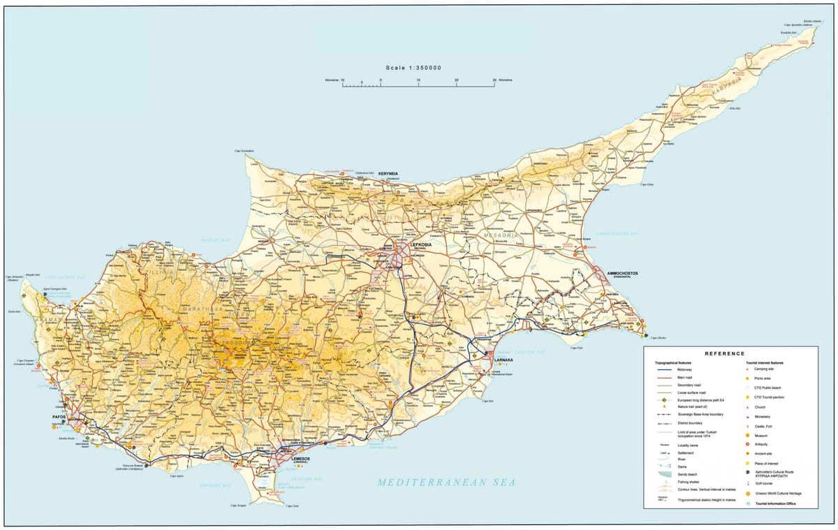 Ramani ya e4 Cyprus