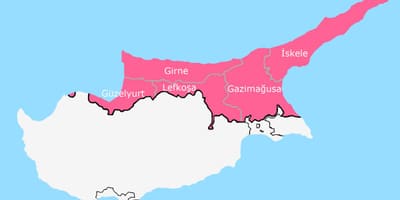 Ramani ya Cyprus kugawanywa