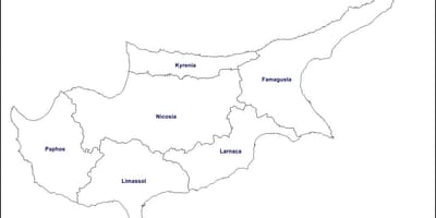Ramani ya Cyprus muhtasari