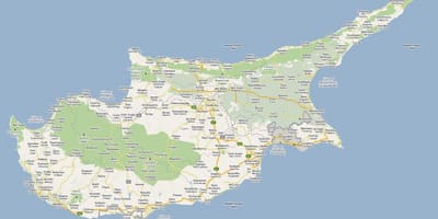 Mitaani ramani ya peyia Cyprus